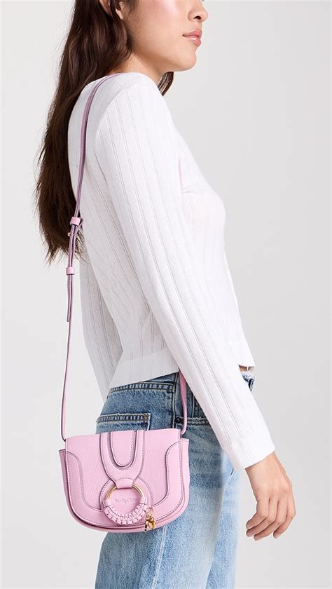 see by chloe hana saddle bag|see by CHLOE. hana shoulder.